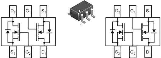 場效應(yīng)管電路圖符號(hào)