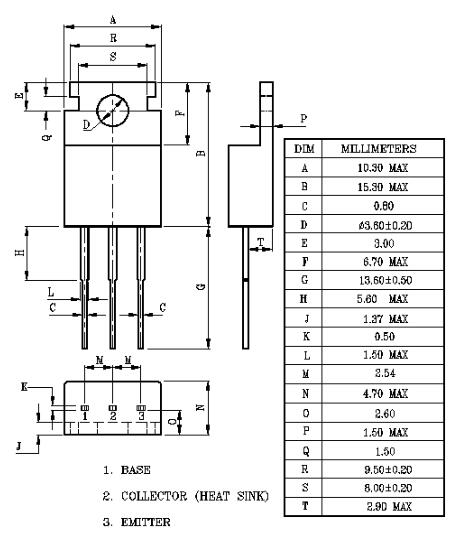 tip42c參數(shù),tip42c引腳圖電路圖,tip42c