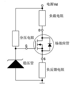 場效應(yīng)管恒流源電路圖