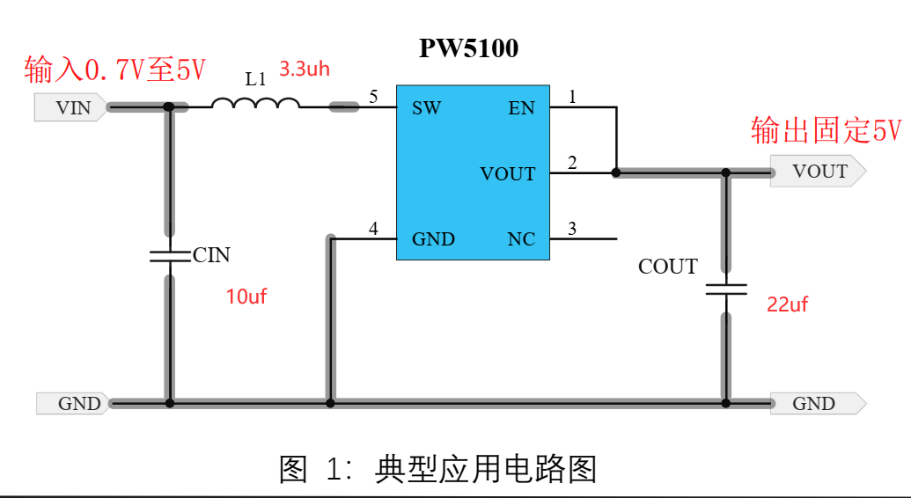 2V升5V的升壓芯片