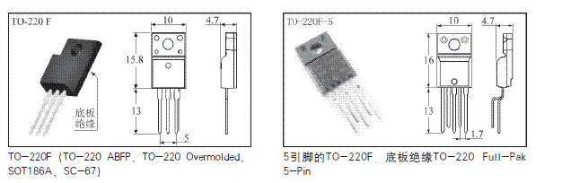 功率晶體管的封裝,三極管的封裝