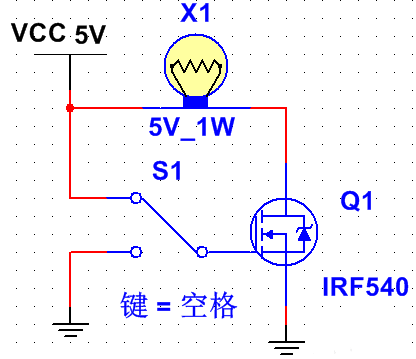 NMOS低端開關電路