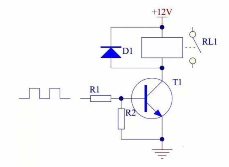 繼電器驅(qū)動電路
