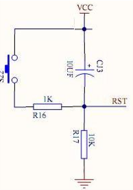 stm32復(fù)位電路電容選擇