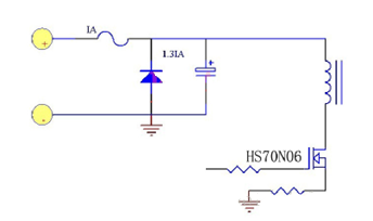 MOS管 二極管 反接保護(hù)電路