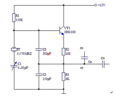 晶體管載波振蕩電路