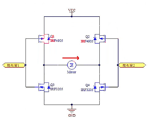 場效應管 電機驅動