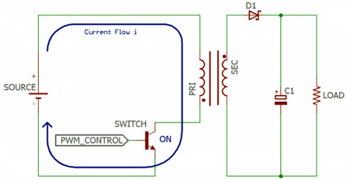 穩(wěn)壓器 反激轉(zhuǎn)換器 電路