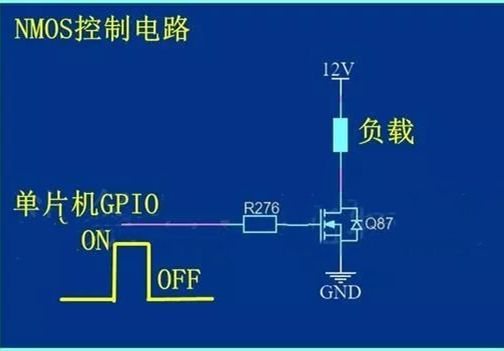 單片機 驅(qū)動 MOS管