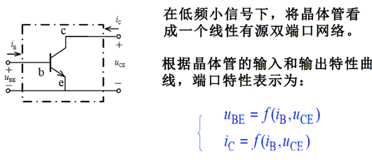 小信號模型 微變等效電路