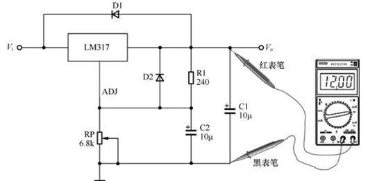 三端穩(wěn)壓器怎么測量