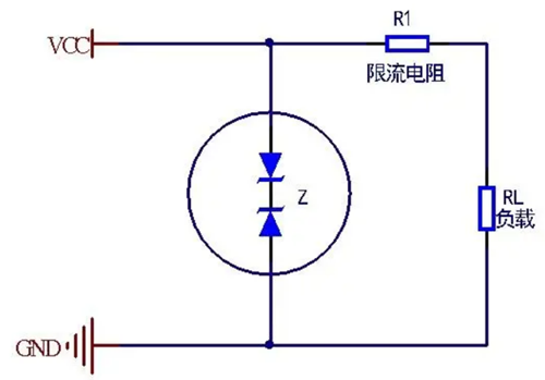 穩(wěn)壓二極管電路