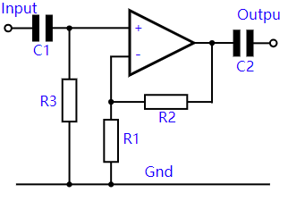 運(yùn)算和同相放大器電路