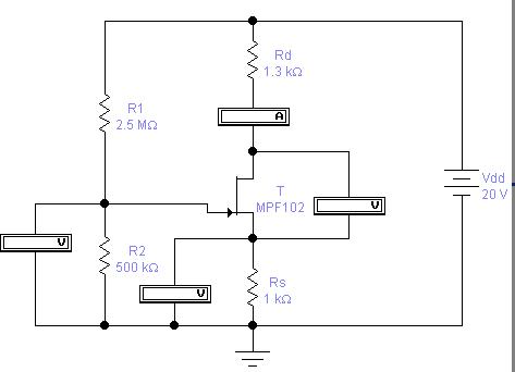 結(jié)型場效應管JFET偏置電路介紹