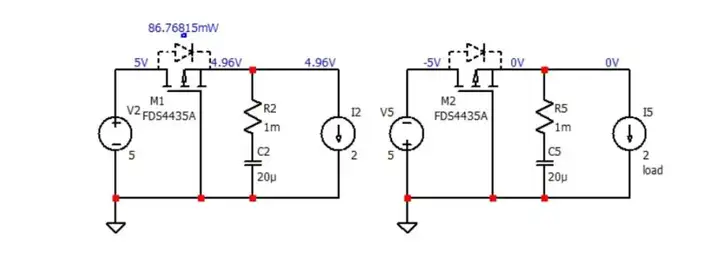 MOS管防反接電路